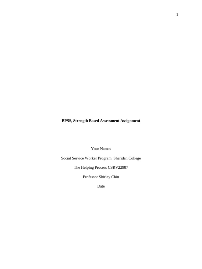 BPSS Assessment for LGBTQ+ Youth | PDF | Psychotherapy | Bullying