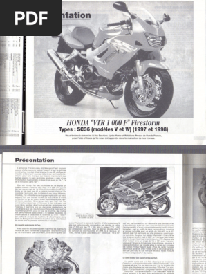 Honda Vtr1000 Firestorm | PDF