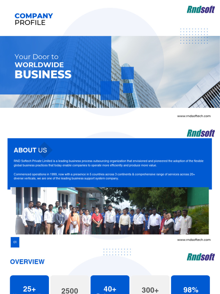 RND Softech: Global BPO Solutions | PDF | Information Security | Audit