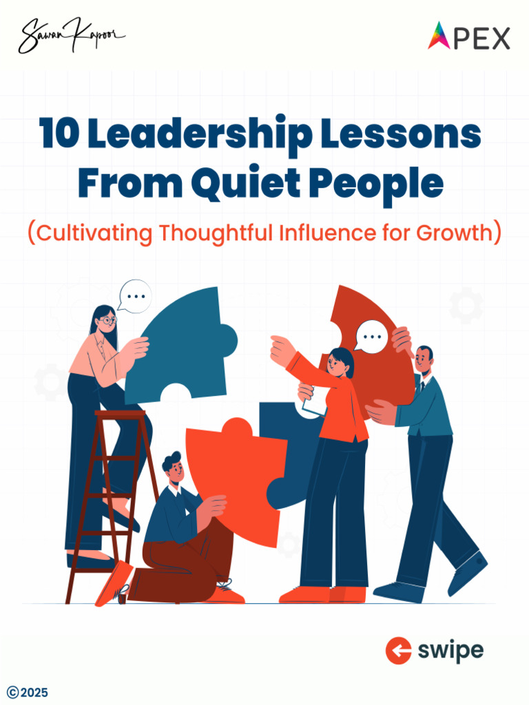 10 Things To Learn From Quiet Leaders | PDF