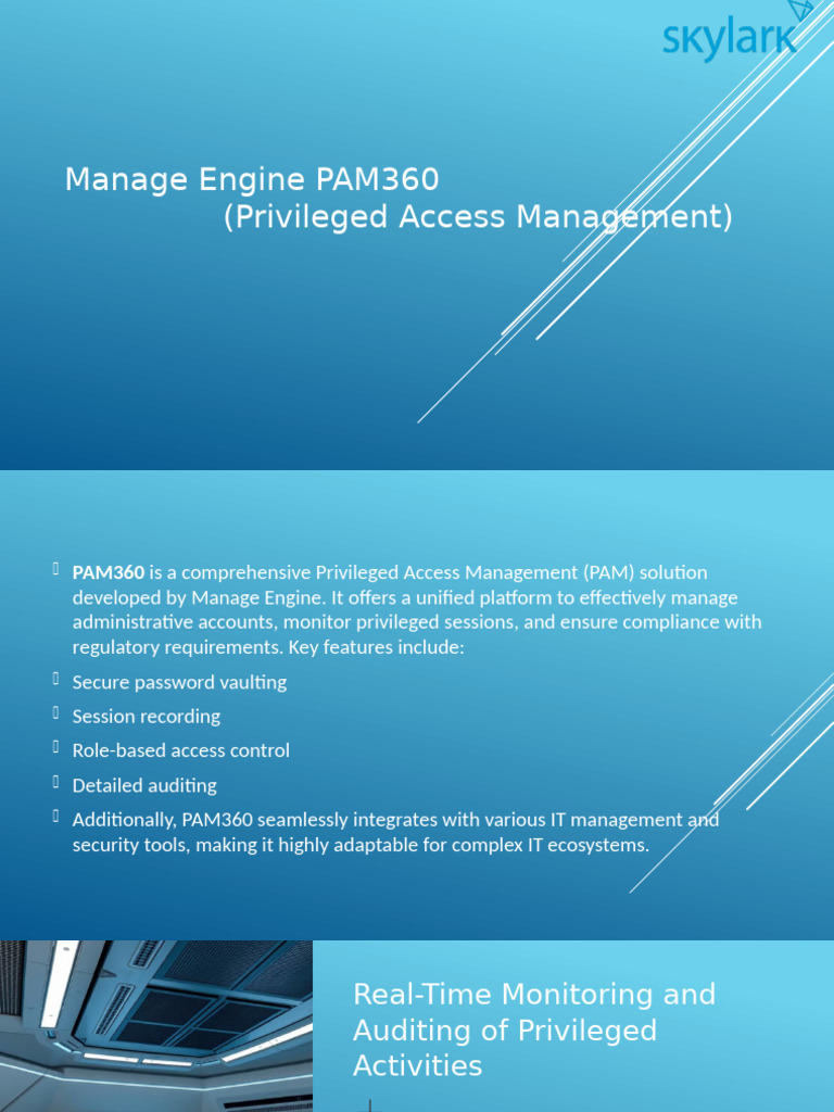 PAM360 Privileged Access Management Guide | PDF | Security | Computer ...