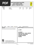 CMC EQAS Monthly Summary Report - Sep 2024 | PDF | Medical Specialties