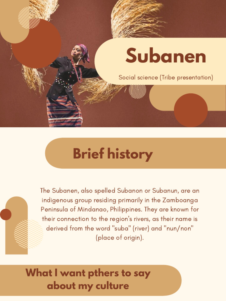 Subanen Culture and Traditions Overview | PDF