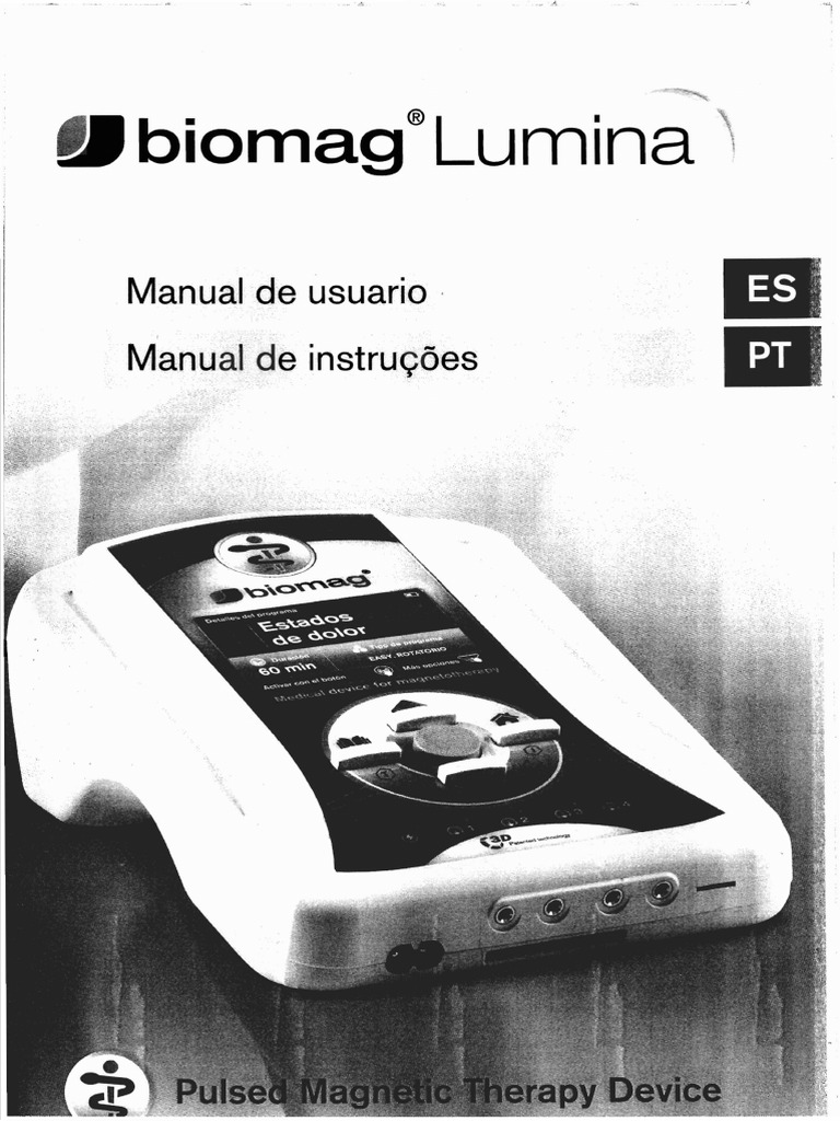 Manual de Usuario Biomag® Lumina | PDF