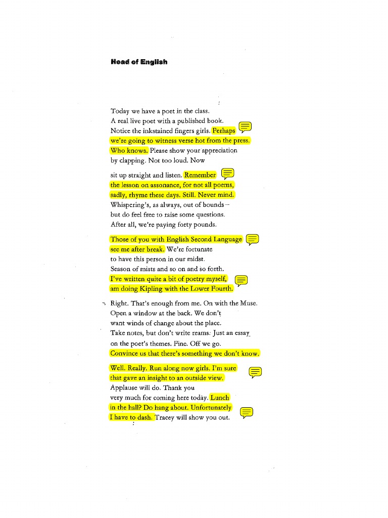 Carol Ann Duffy Poems Pdf Poetry