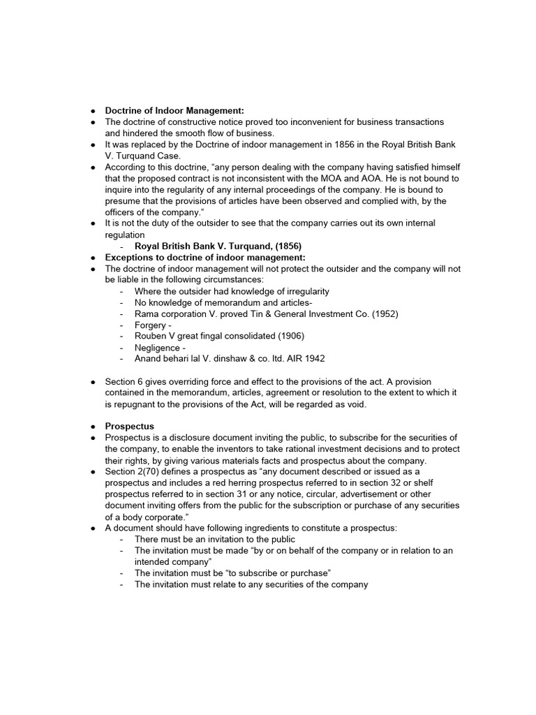 Full Notes From Shivananda | PDF | Preferred Stock | Share Repurchase