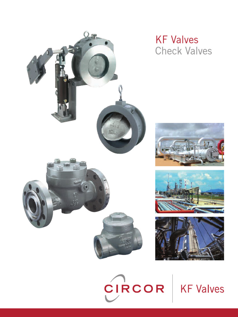 KF Check Valve Configurations Guide | PDF | Valve | Specification ...