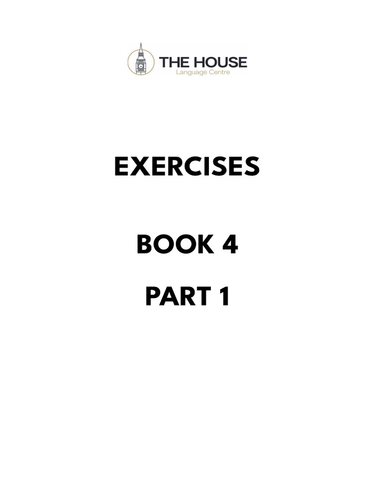 Book 4 - Exercises | PDF