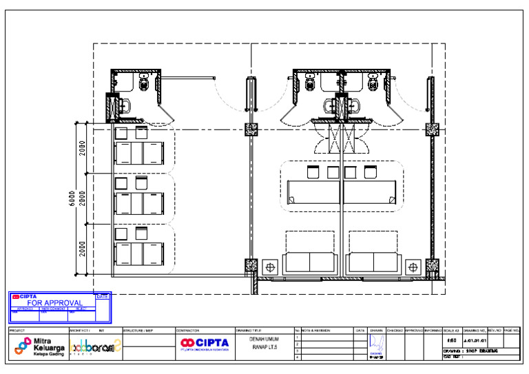 Ranap LT.5 - RSMK Kelapa Gading Opsi 3 Bed | PDF