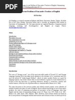 Download Foreign Accent Problem of Non-native Teachers of English by Ali Karaka SN88944459 doc pdf