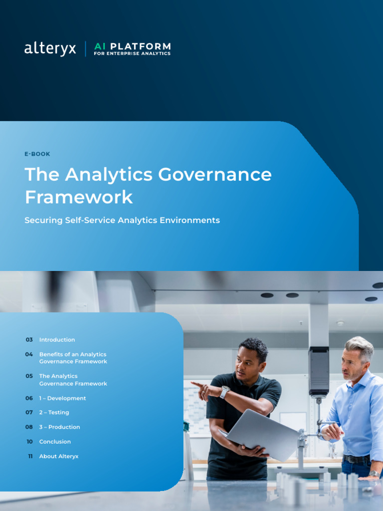 Ai Analytics Governance Framework