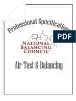 NBC Certified Air Balancing Specification - New