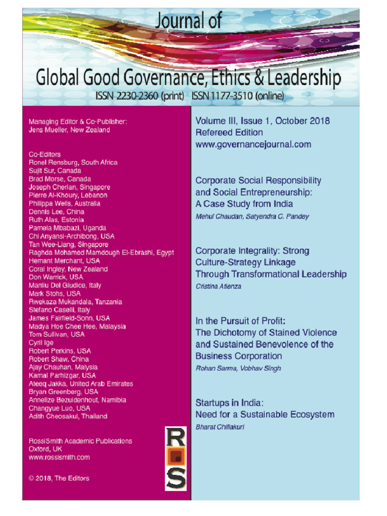 CSR and Social Entrepreneurship in India | PDF | Corporate Social ...