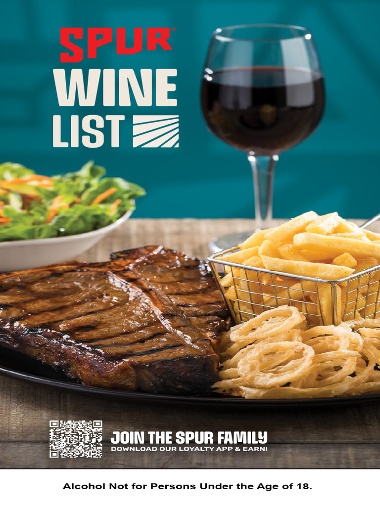 Strawberry Daiquiri Offer at Spur | PDF | Drink | Wine