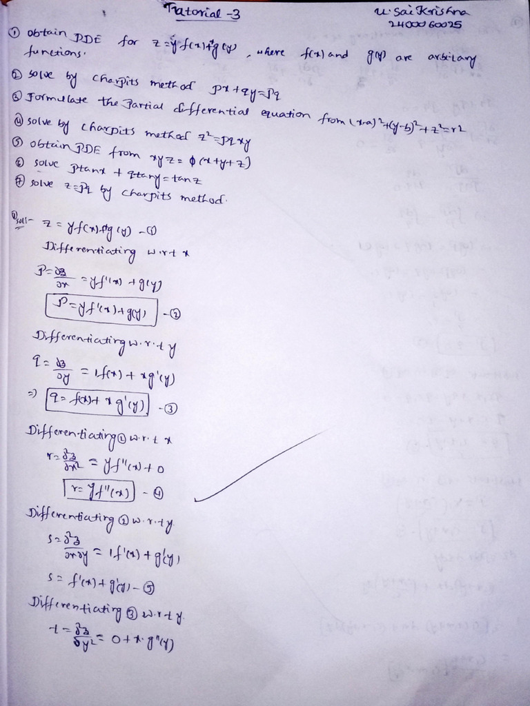 Maths Co-3 Tutorial - 3 | PDF