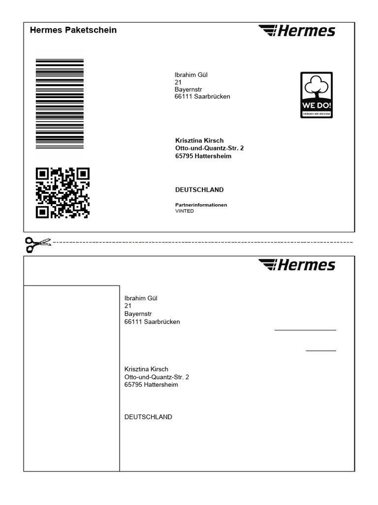 Vinted Label 13643749628 | PDF