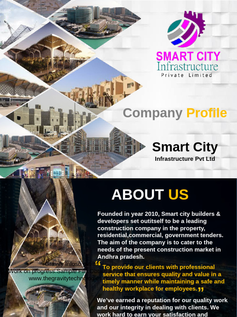 Smart City Infra Projects Overview | PDF | United Arab Emirates | Economies