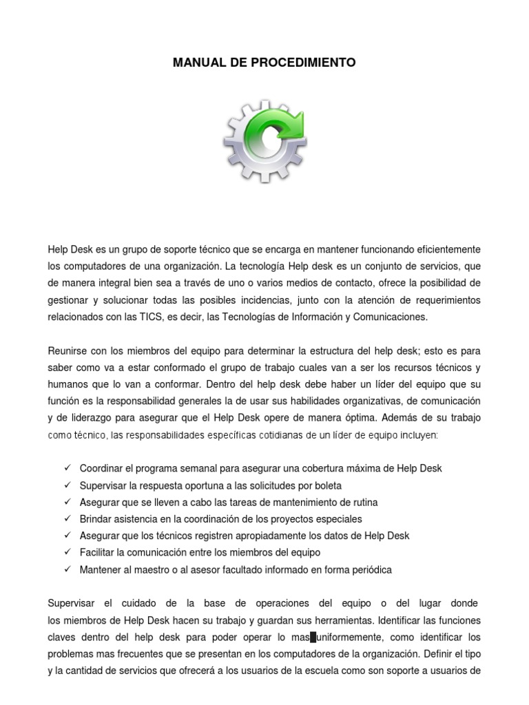 Planeacion Del Help Desk Arreglado 1