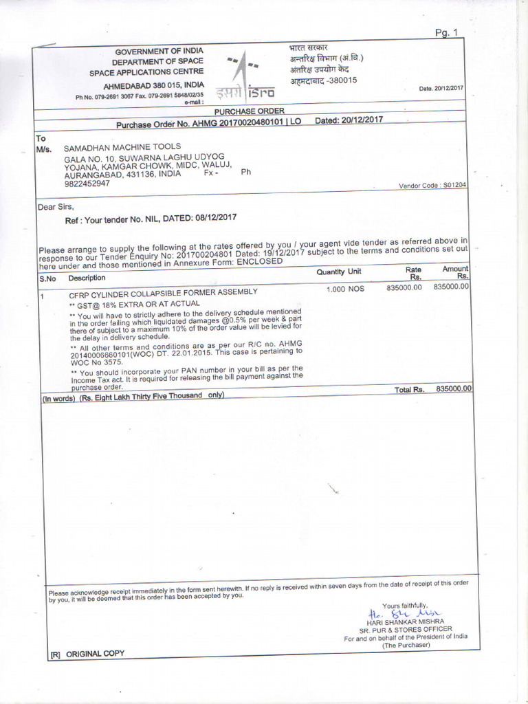 Isro Po 2 | PDF