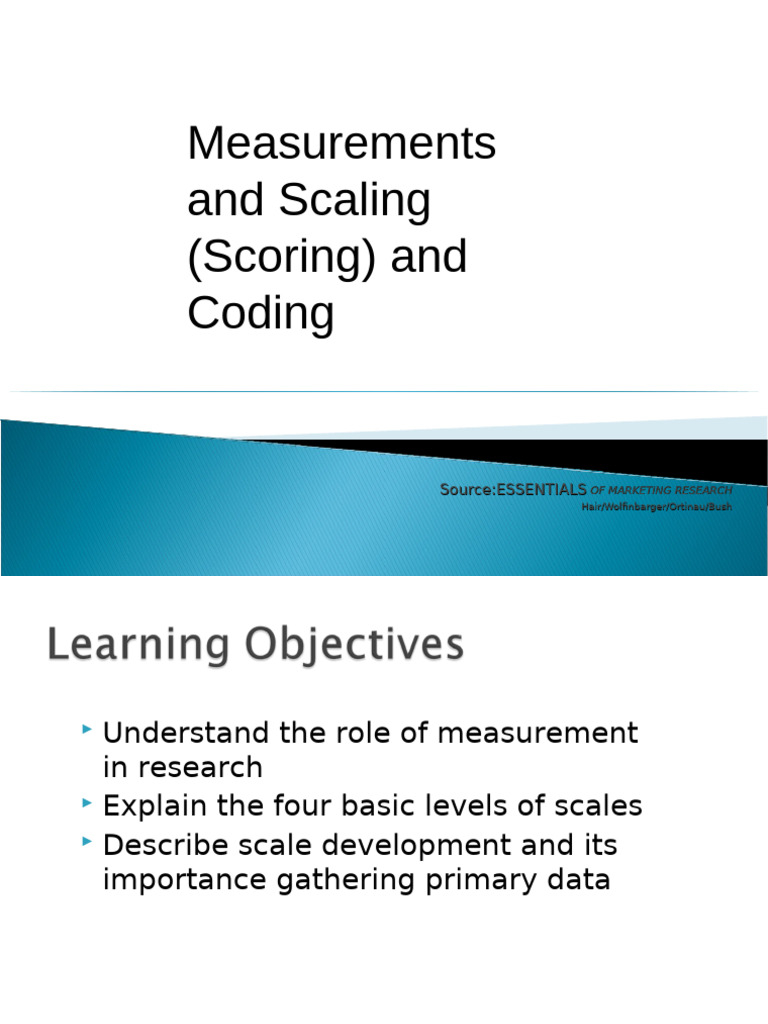 Likert Scale: Measurement and Coding | PDF | Likert Scale | Level Of ...