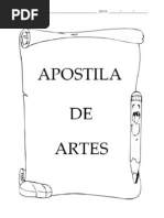 Apostila de Artes