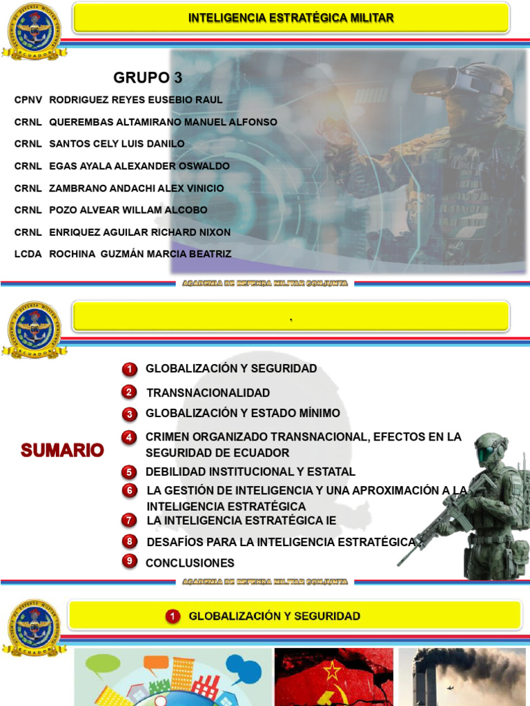 Globalización y Seguridad en Ecuador | PDF | Estado (política) | Valores