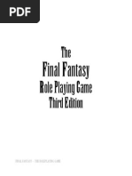 Final Fantasy RPG 3e