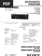 Sony Cdx-gt45u sony cdx gt420u wiring diagram 