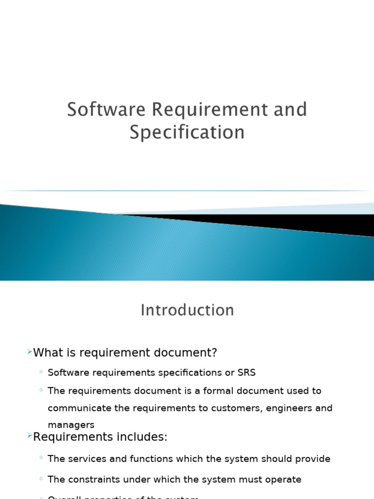 Requirement Document | PDF