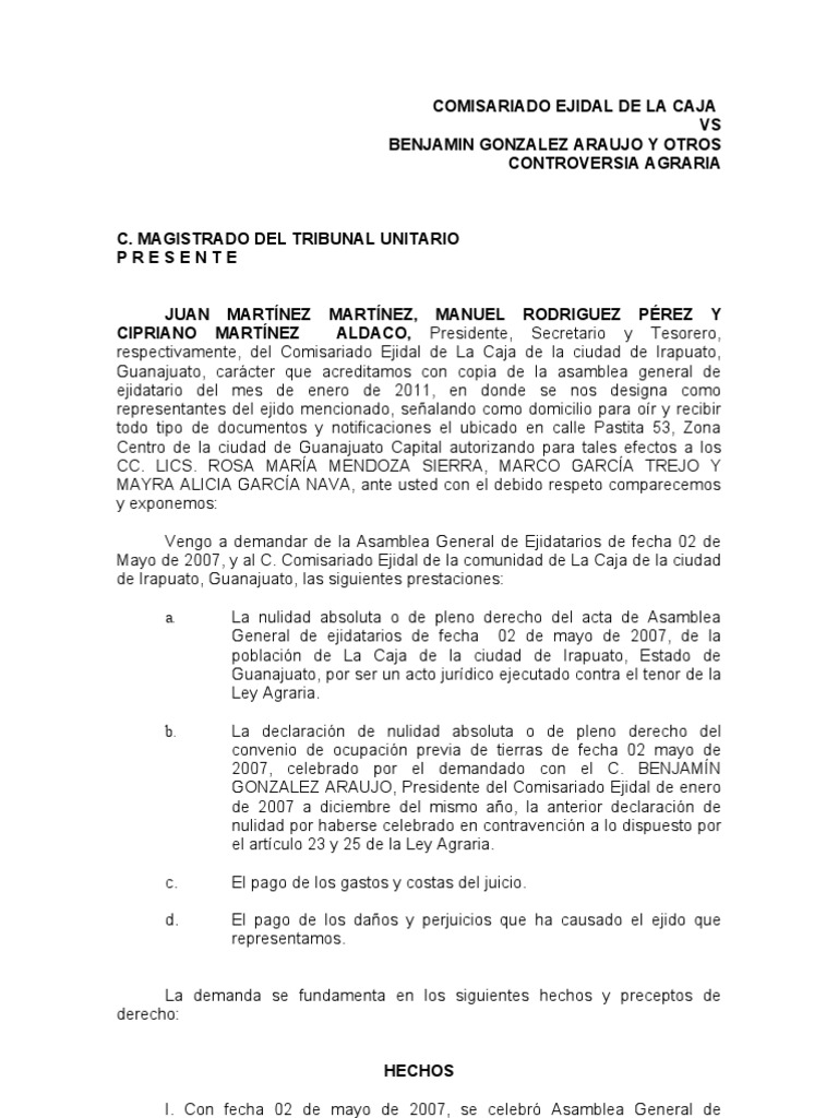Formato De Demanda De Nulidad De Acta De Nacimiento Por Doble Registro Porn Sex Picture