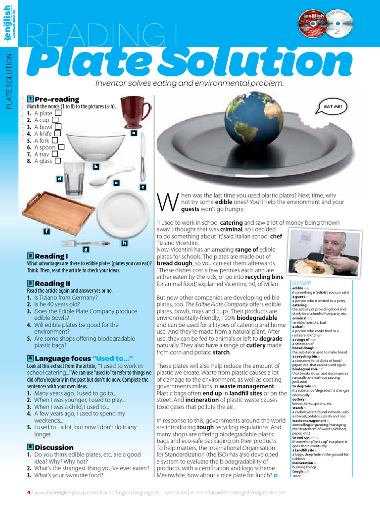 Reading Plate Soluction | PDF | Plastic | Biodegradation