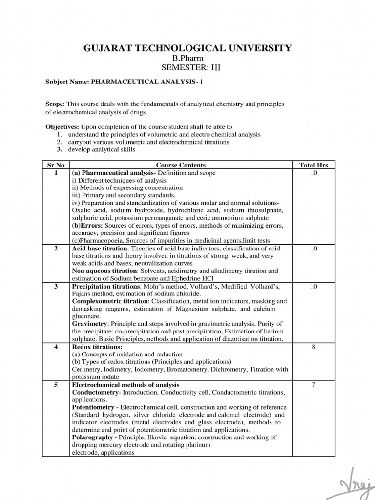 Sem 3 New Syllabus | PDF