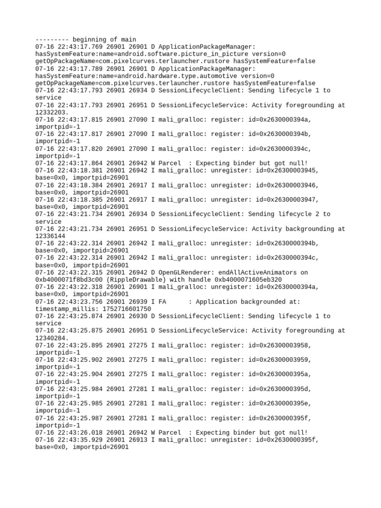 Log | PDF