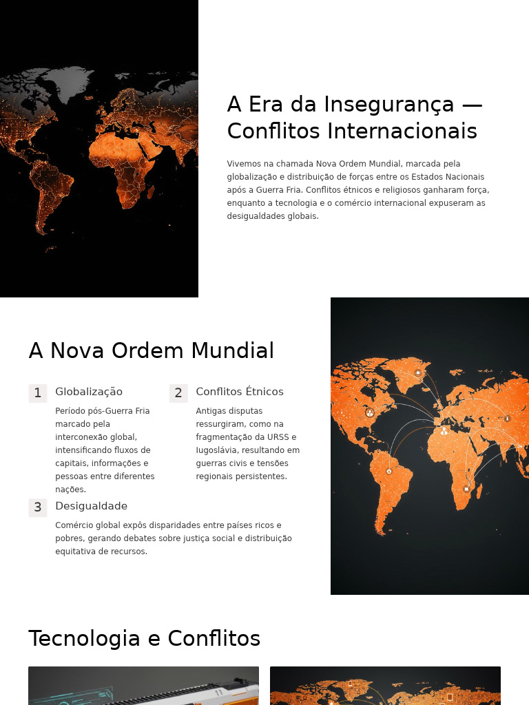 Conflitos e Insegurança Global Atual | PDF | Al Qaeda | Política mundial