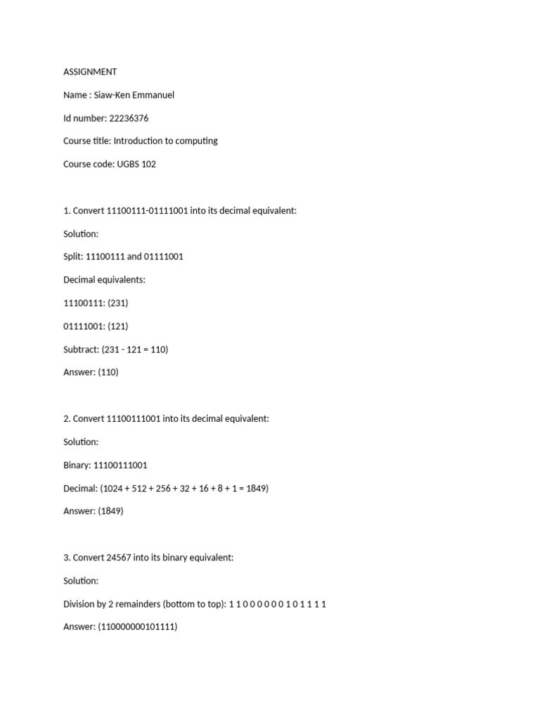 Assignment Wps Office | PDF