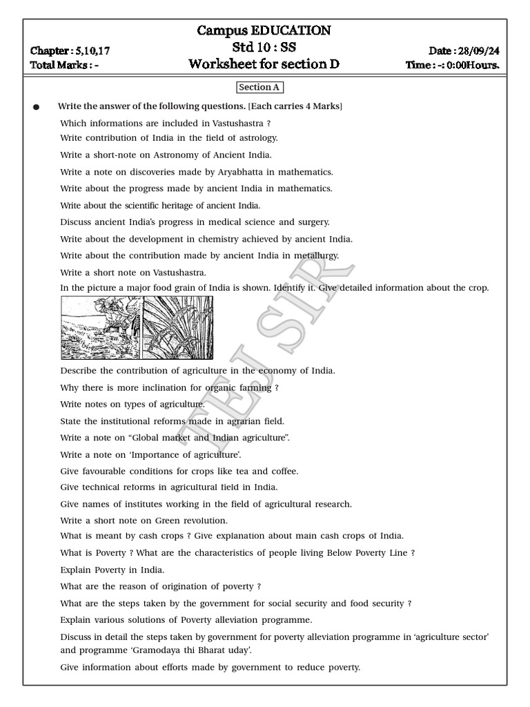 WorksheetforsectionD D28 Sep 2024 | PDF | Economies