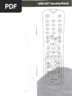 Download Manual Control Remoto GDRC-400T Ingles by Alexandro Conde Martnez SN88955423 doc pdf