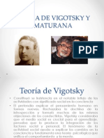 Teoria de Vigotsky y Maturana