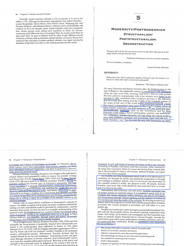 Structuralism and Psycholanalytic Criticism | PDF