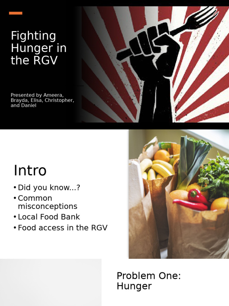 Addressing Hunger in the RGV | PDF | Hunger | Food Security