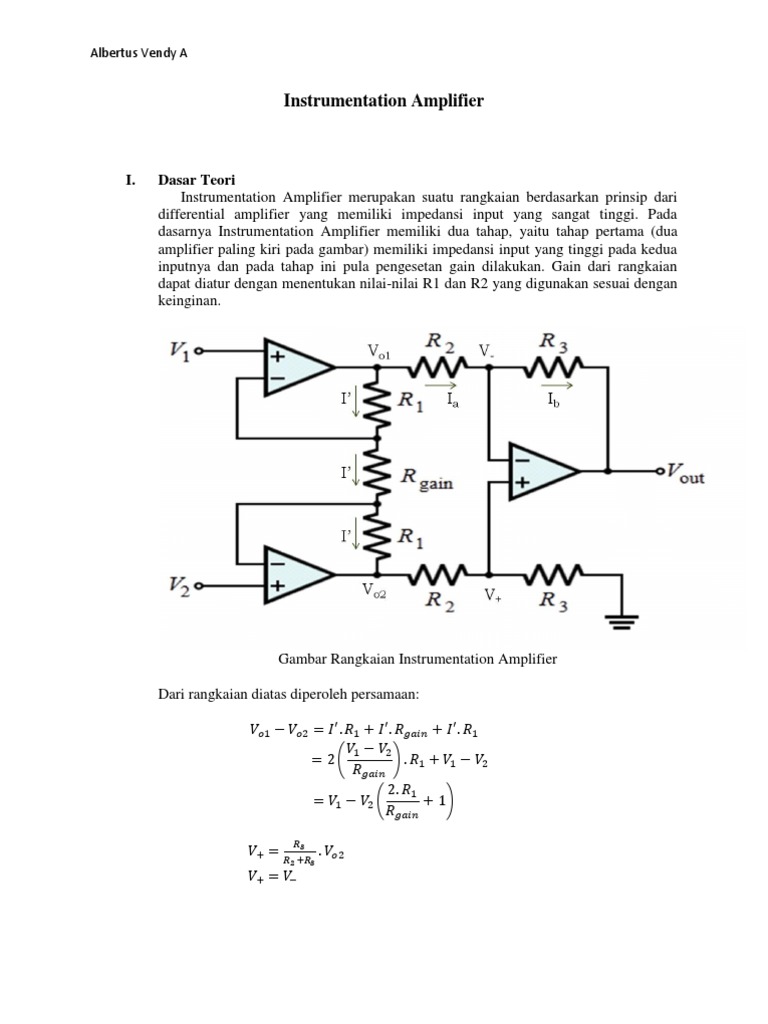 Instrumentation Amplifier