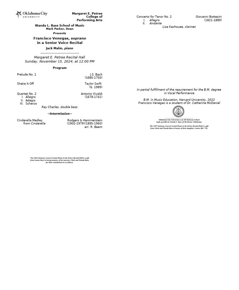 24-25 Program Template (Please Make A Copy To Edit) | PDF | Classical ...