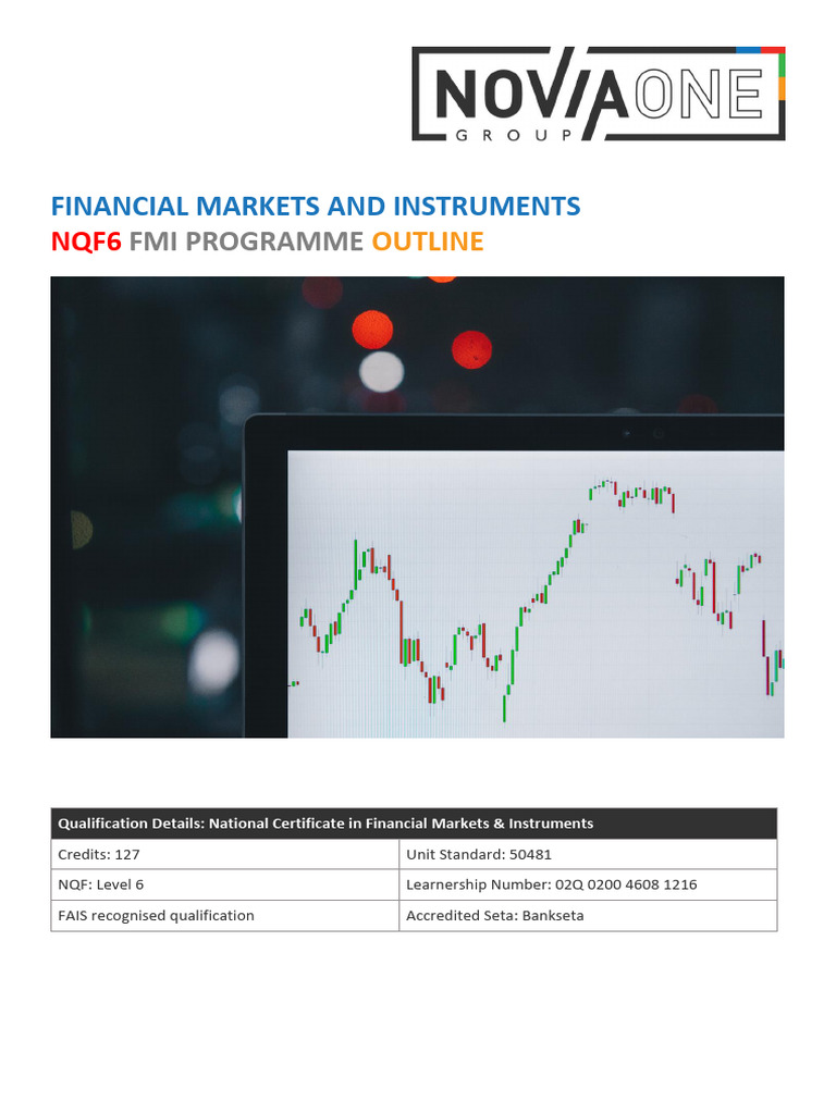 NQF6 Financial Markets & Instruments Course | PDF | Financial Markets ...
