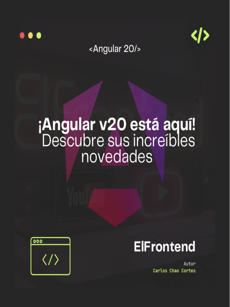 Angular x20 Esta Aquí | PDF | Ingeniería de software | Informática