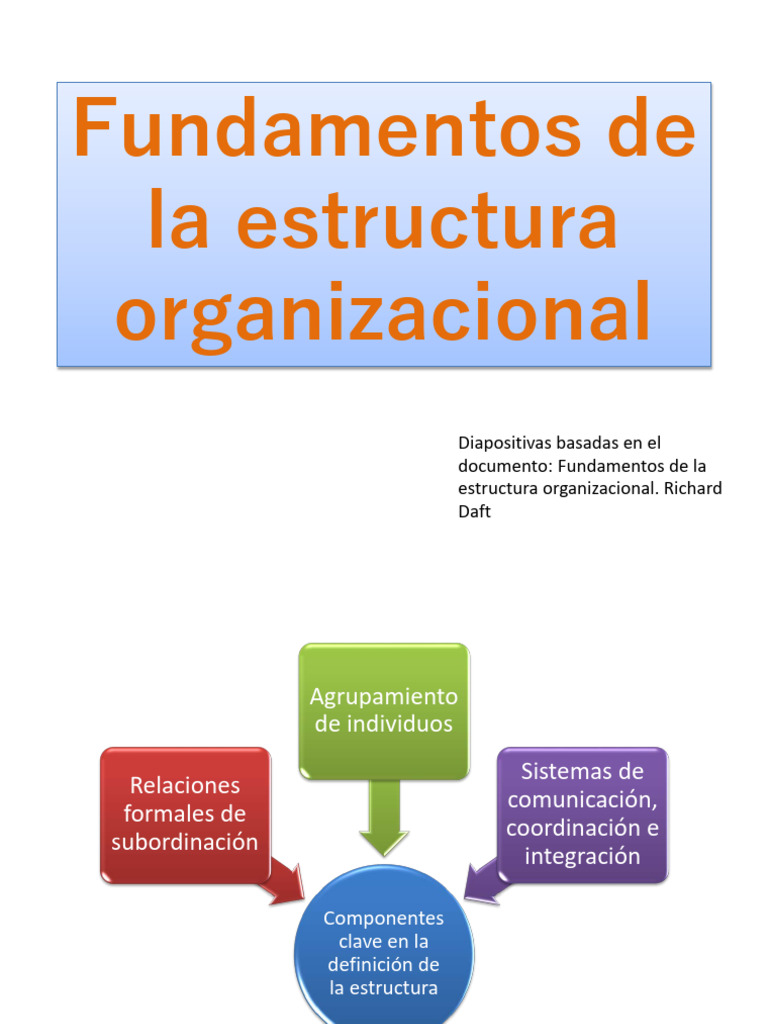 Fundamentos de la Estructura Organizacional | PDF | Outsourcing | Marketing