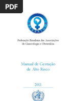 Manual Gestacao Alto Risco 2011
