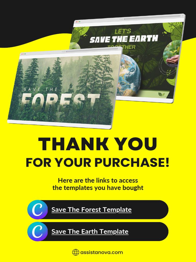 Thank+You+for+Your+Purchase++ (Etsy +Earth+Presentation+) | PDF