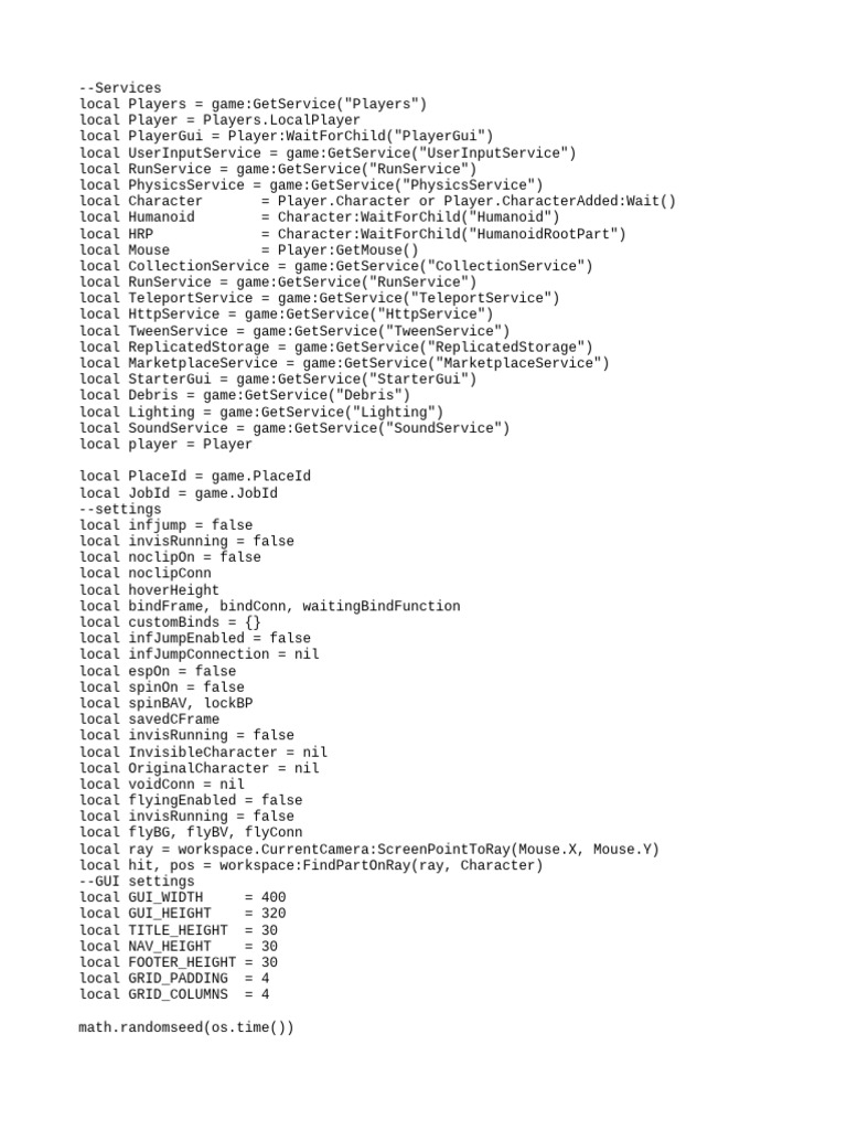 C00lClan V1 Flight Script Guide | PDF | Arial | Computer Programming