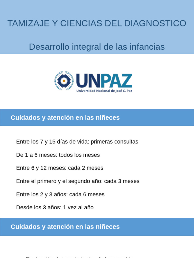 Vigilancia del Desarrollo Infantil IODI | PDF | Desarrollo infantil ...