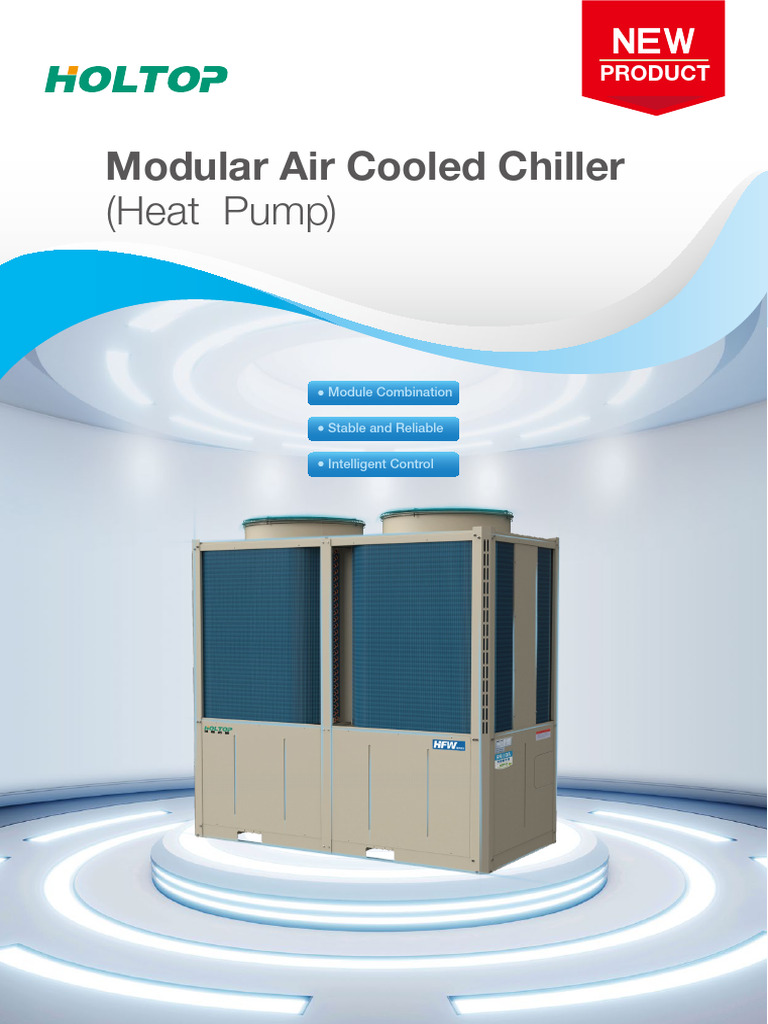 Modular Air Cooled Chiller System | PDF | Building Automation | Heat ...